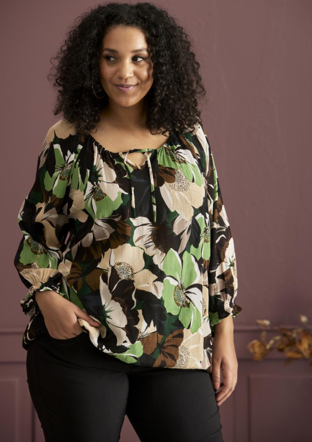 Zhenzi Kenzie viskosebluse - Image 3