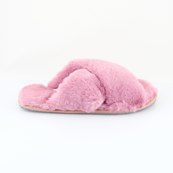 Duffy furry cross over slippers - Image 4