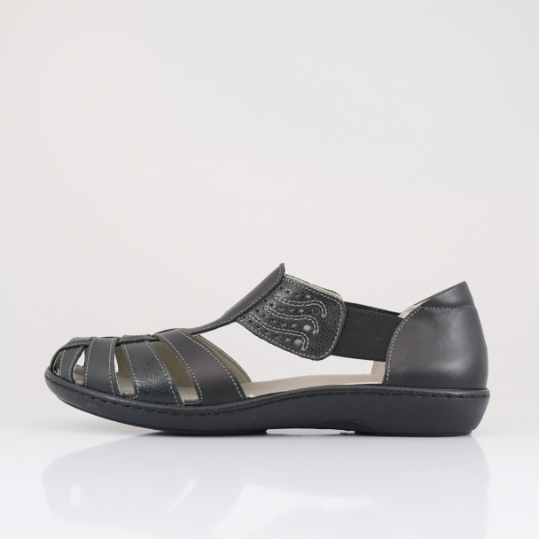 Naturform sandal med hælkappe og lukket tå - Image 3