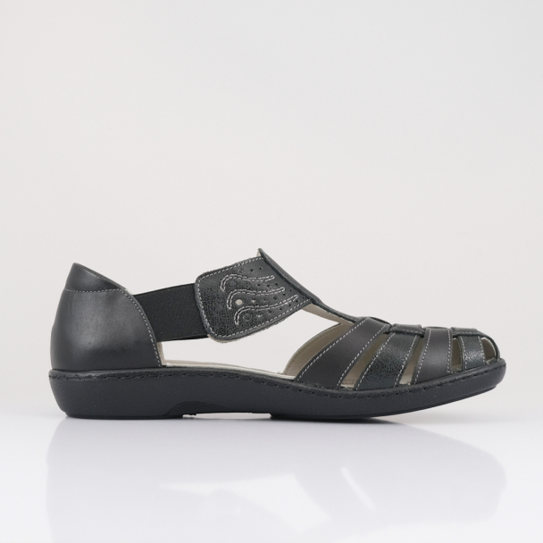 Naturform sandal med hælkappe og lukket tå - Image 4