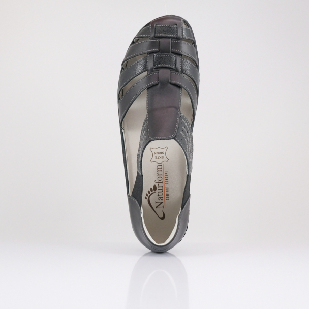 Naturform sandal med hælkappe og lukket tå - Image 5