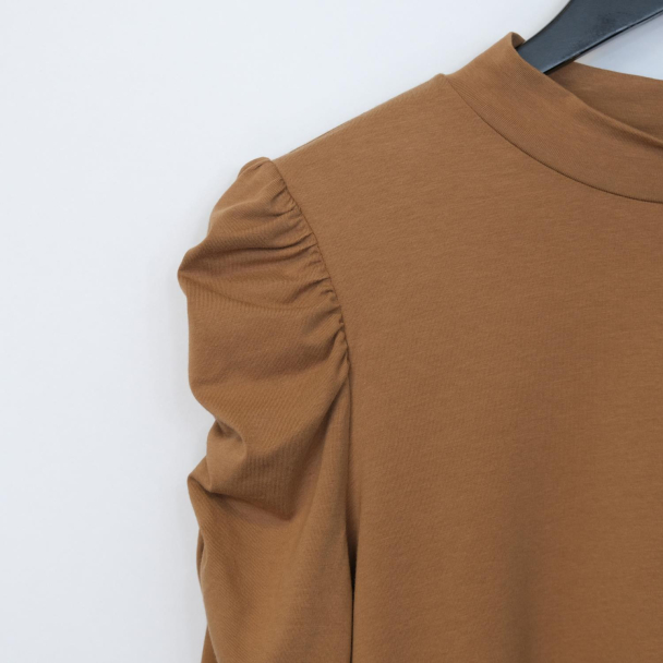 onlLive love langermet topp med puff - Image 3