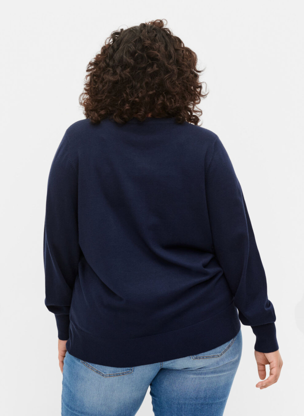 Zizzi caCarrie rib cardigan - Image 3