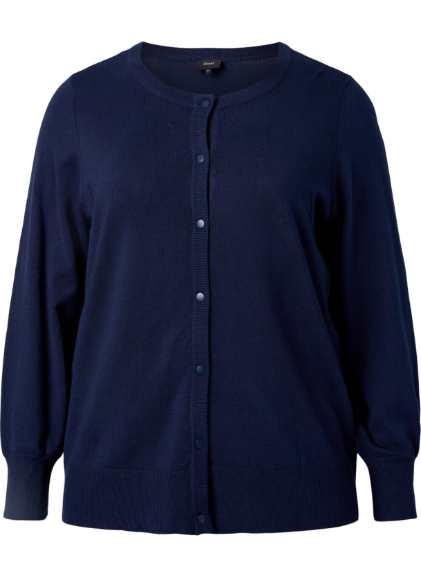 Zizzi caCarrie rib cardigan - Image 4