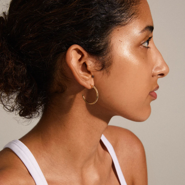 Pilgrim Roberta Crystal gullbelagte øreringer - Image 3