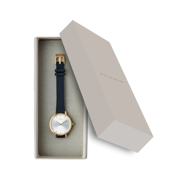 Pilgrim Naima gullbelagt klokke i rustfritt stål - Image 3