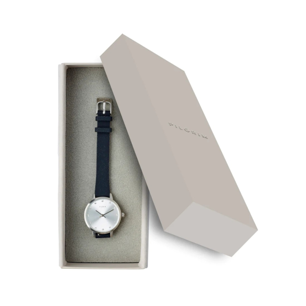 Pilgrim Naima sølvbelagt klokke i rustfritt stål - Image 2