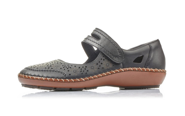 Rieker Mary Jane sko - Image 3