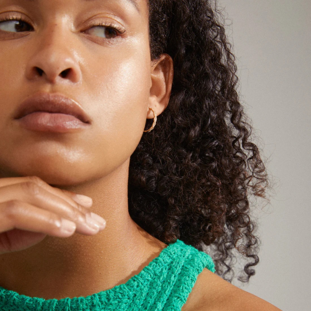 Pilgrim Ezo gullbelagt twirl krystall øreringer - Image 3