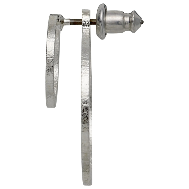 Pilgrim Zooey sølvbelagt 2-i-1 øreringer - Image 2