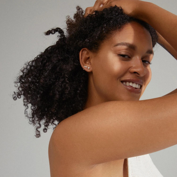 Pilgrim Elisa sølvbelagt øredobber med perle 3-i-1-sett - Image 2