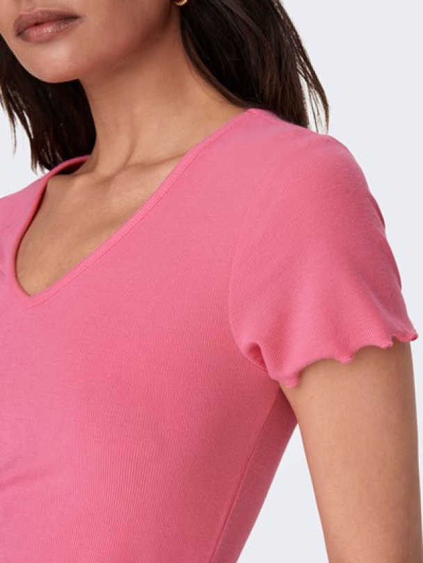 Only Kika topp med v-hals - Image 7