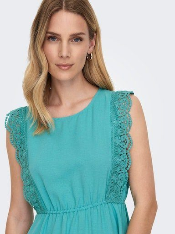 Only Mette ermeløs blondekjole - Image 4