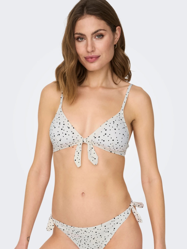 Only Nitan bikinioverdel med sløyfe - Image 4