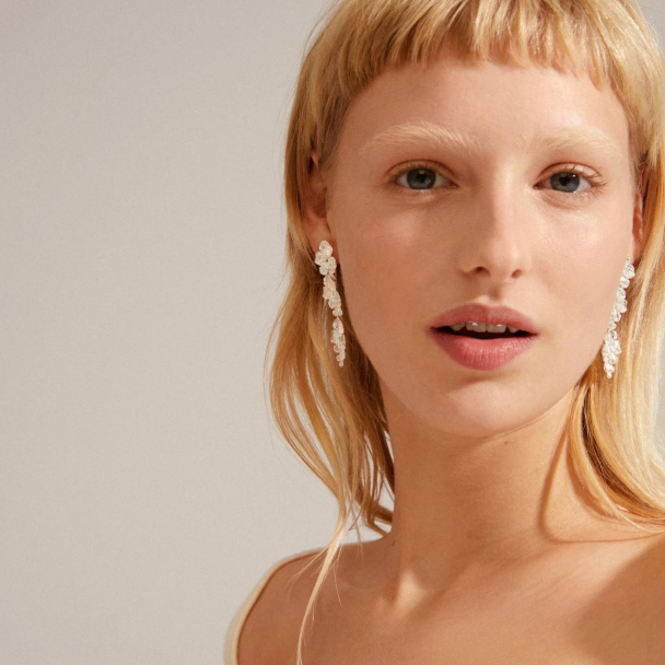 Pilgrim Echo sølvbelagt øreanheng - Image 3