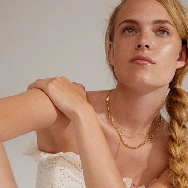 Pilgrim Create 3-i-1 gullbelagt halskjede - Image 4