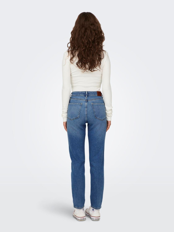 Only Emily straight high waist jeans - Image 3