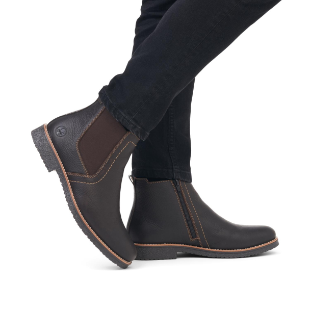 Rieker ankelboots med ullfôr og membran - Image 3