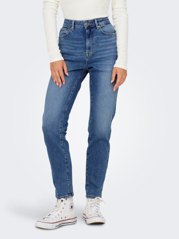 Only Emily straight high waist jeans - Image 4