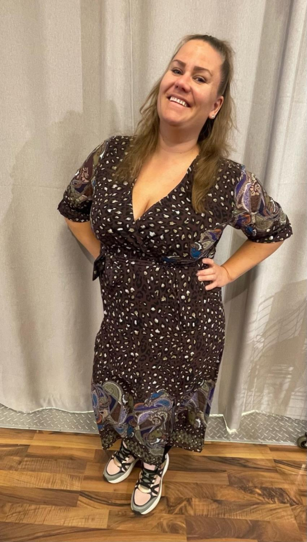 Marc Lauge Leo Mix Match kjole - Image 2