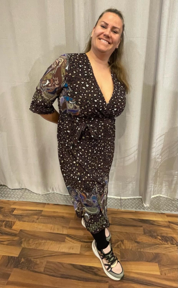 Marc Lauge Leo Mix Match kjole - Image 4