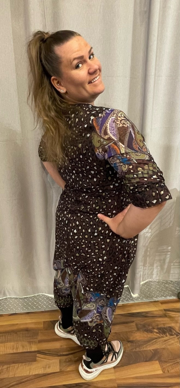 Marc Lauge Leo Mix Match kjole - Image 6