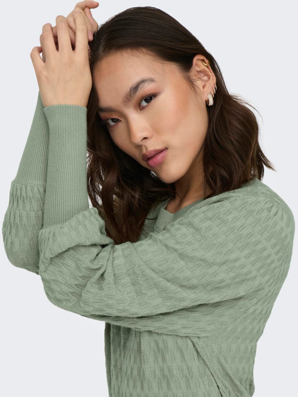 onlFaye Life struktur strikkegenser - Image 6