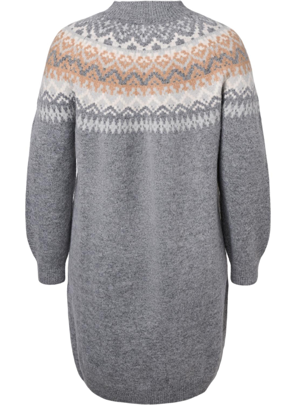 Zizzi caBea strikkekjole - Image 6