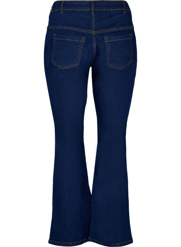 Zizzi jOlivia Ellen bootcut jeans med høyt liv - Image 4