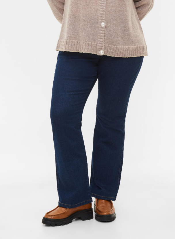 Zizzi jOlivia Ellen bootcut jeans med høyt liv - Image 5