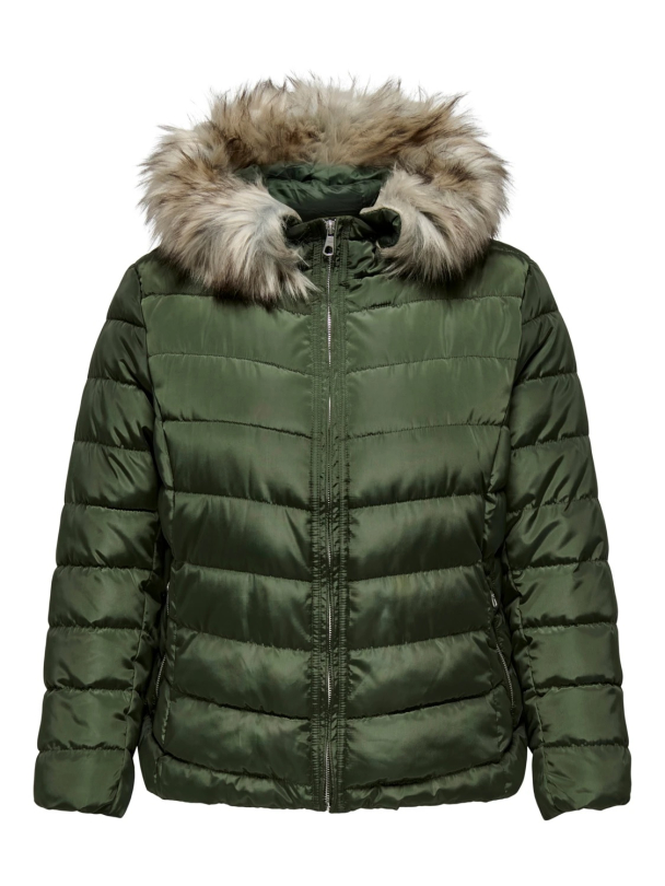 Carmakoma New Ellan Quilted jakke med hette - Image 6