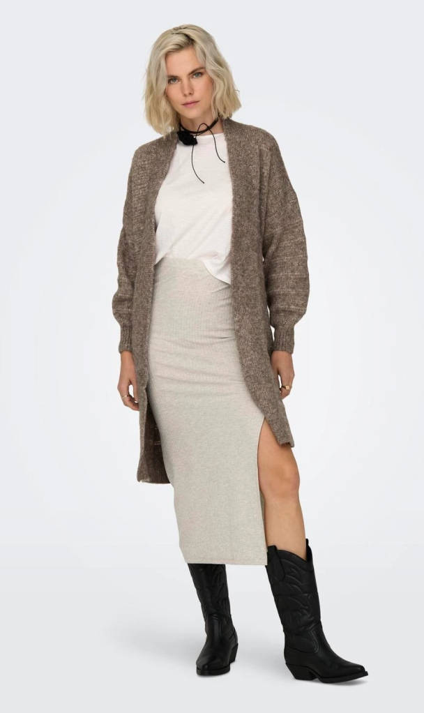 onlCelina Life cardigan med belte - Image 2