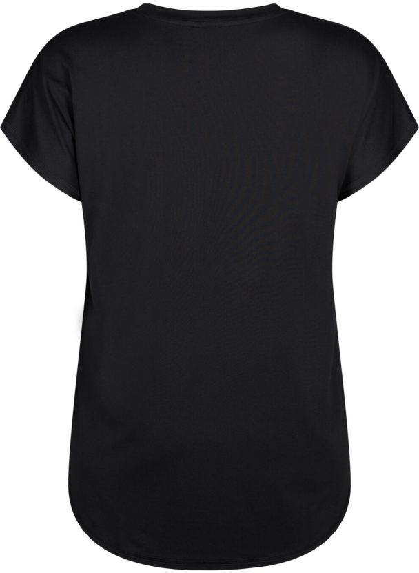 Active by Zizzi aBasic trenings t-skjorte med v-hals - Image 5