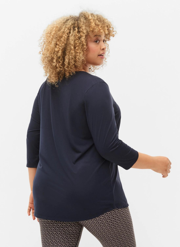 Active by Zizzi aBasic One treningsgenser med 3/4-ermer - Image 5