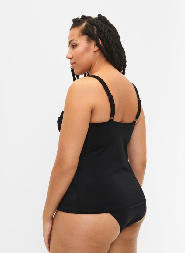 Swim by Zizzi aBasic tankini - Image 2