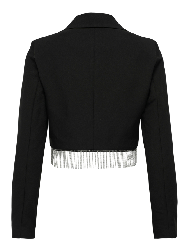 onlOrleen Cropped Rhinestone blazer - Image 2