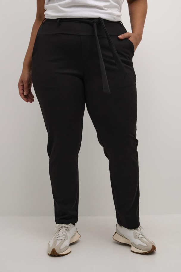 Kaffe Curve Jenna bukse med belte - Image 4