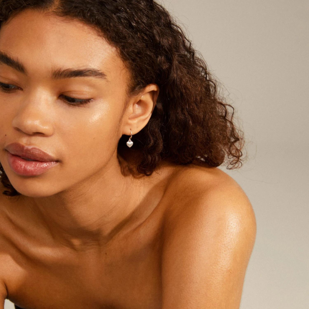 Pilgrim Sophia hjerte-øredobber - Image 2