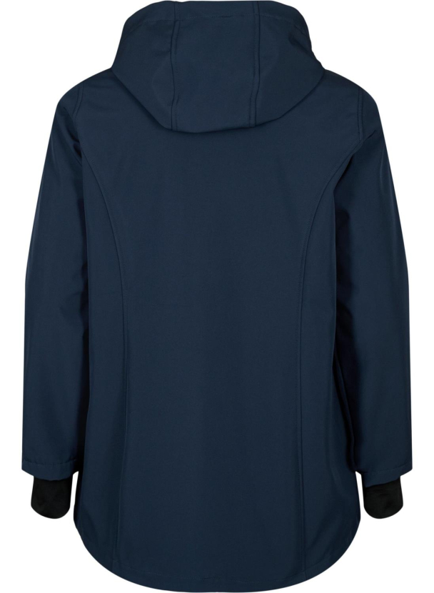 Zizzi Softshell jakke med avtakbar hette - Image 3