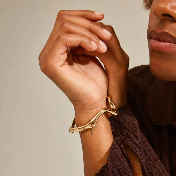 Pilgrim Moon gullbelagt armring - Image 2