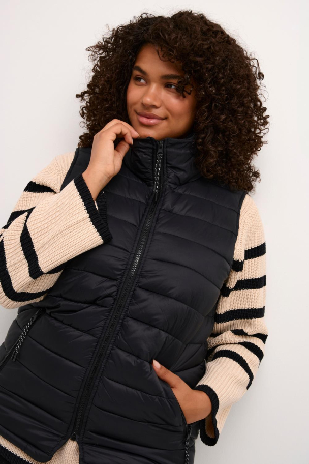 Kaffe Curve Lina tynn boblevest - Image 6