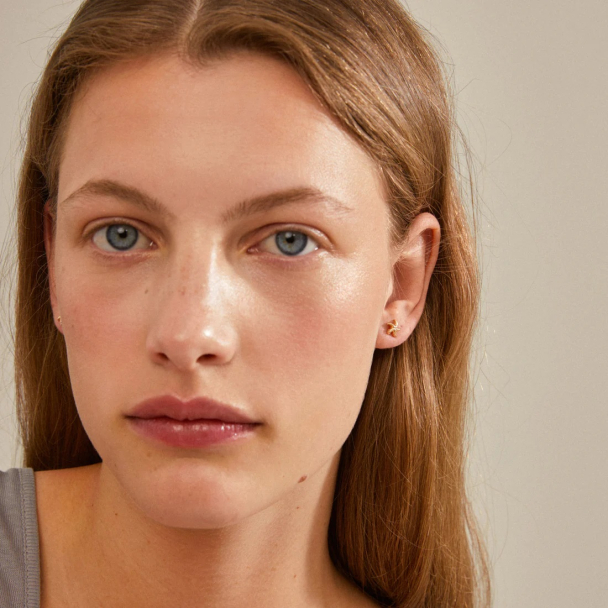 Pilgrim Oakley gullbelagte øredobber - Image 2