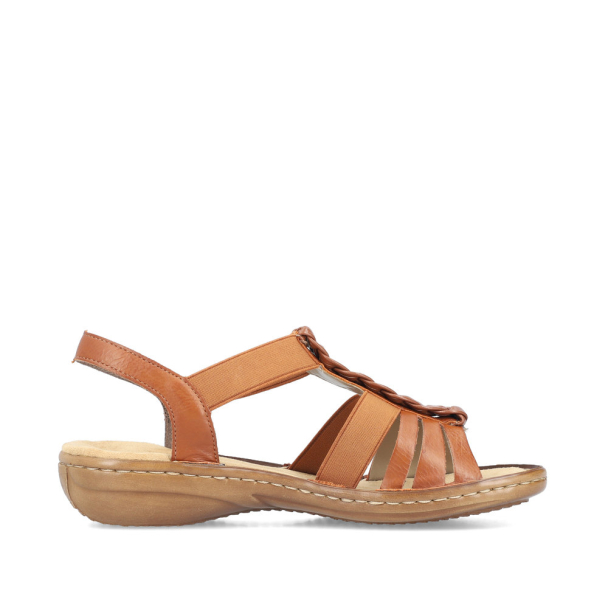 Rieker sandal med flettedetaljer - Image 2