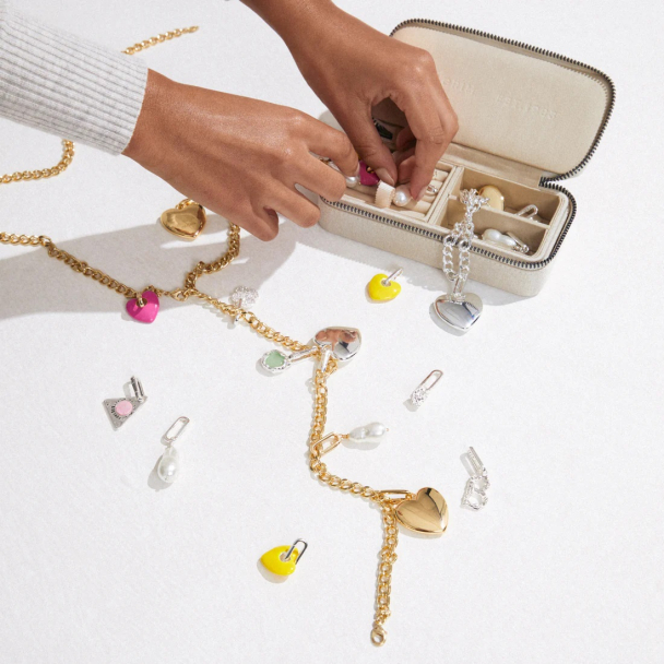 Pilgrim Charm gullbelagt måneanheng - Image 4