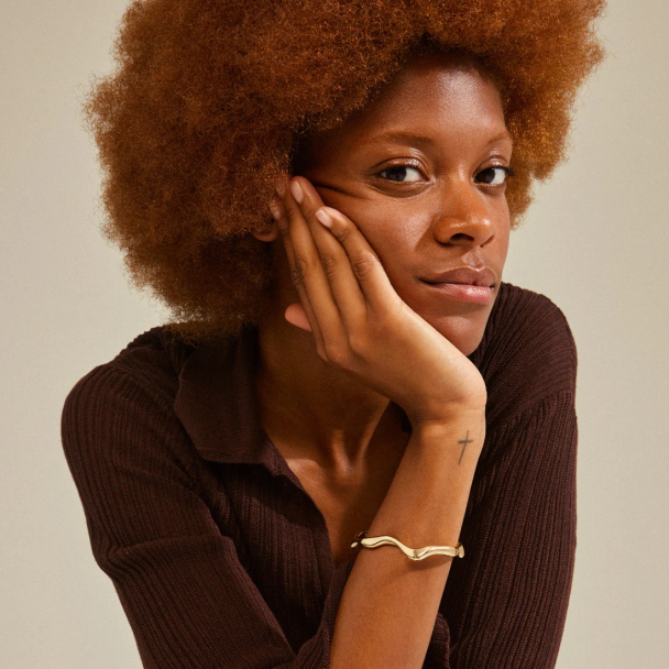 Pilgrim Moon gullbelagt armring - Image 3