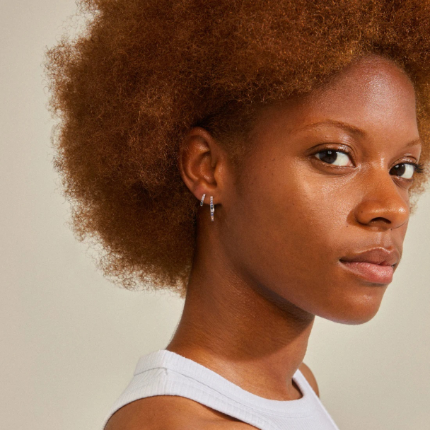 Pilgrim Reign sølvbelagte 2-i-1 øreringer - Image 3