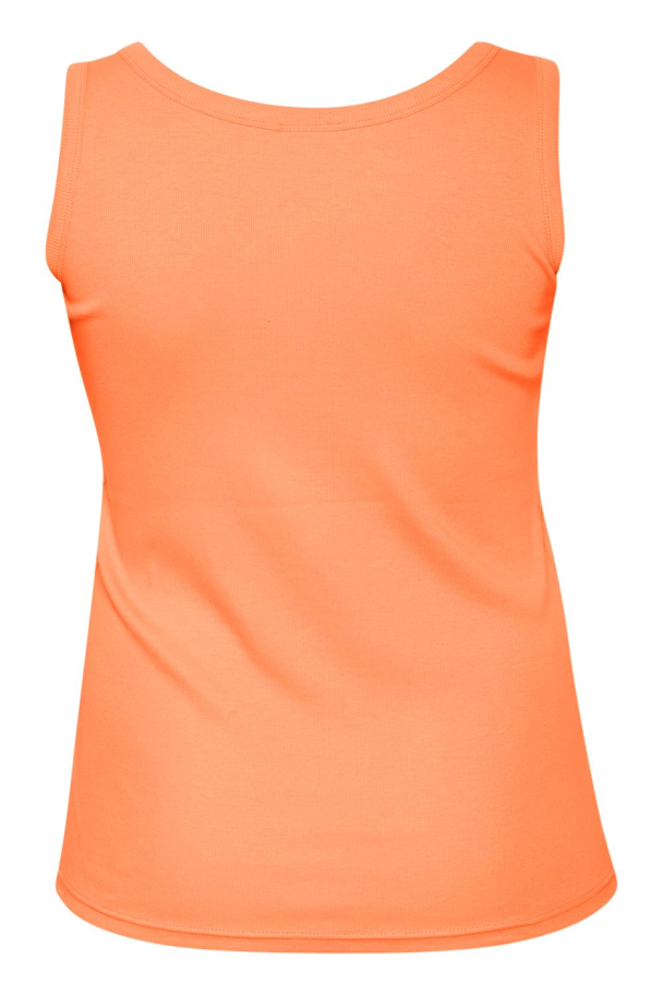 Kaffe Curve Carina tank top i ribbestrikk - Image 5