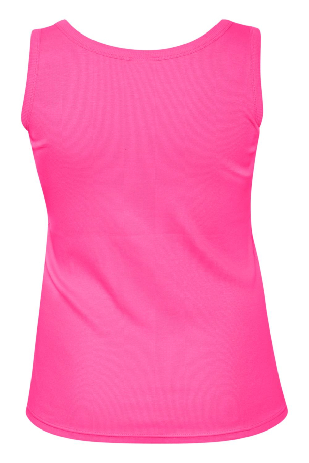 Kaffe Curve Carina tank top i ribbestrikk - Image 6