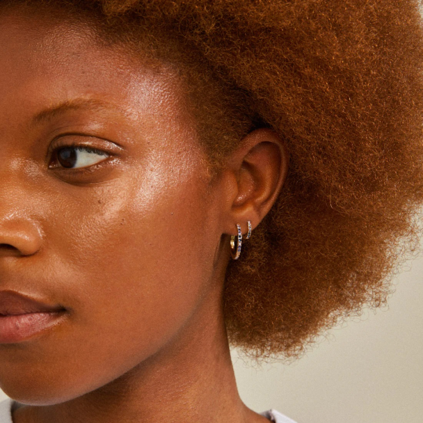 Pilgrim Reign gullbelagte 2-i-1 øreringer - Image 2