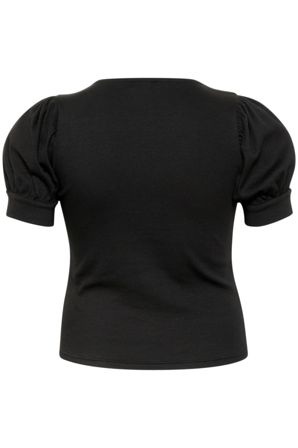 Kaffe Curve Carina topp i ribbestrikk - Image 5